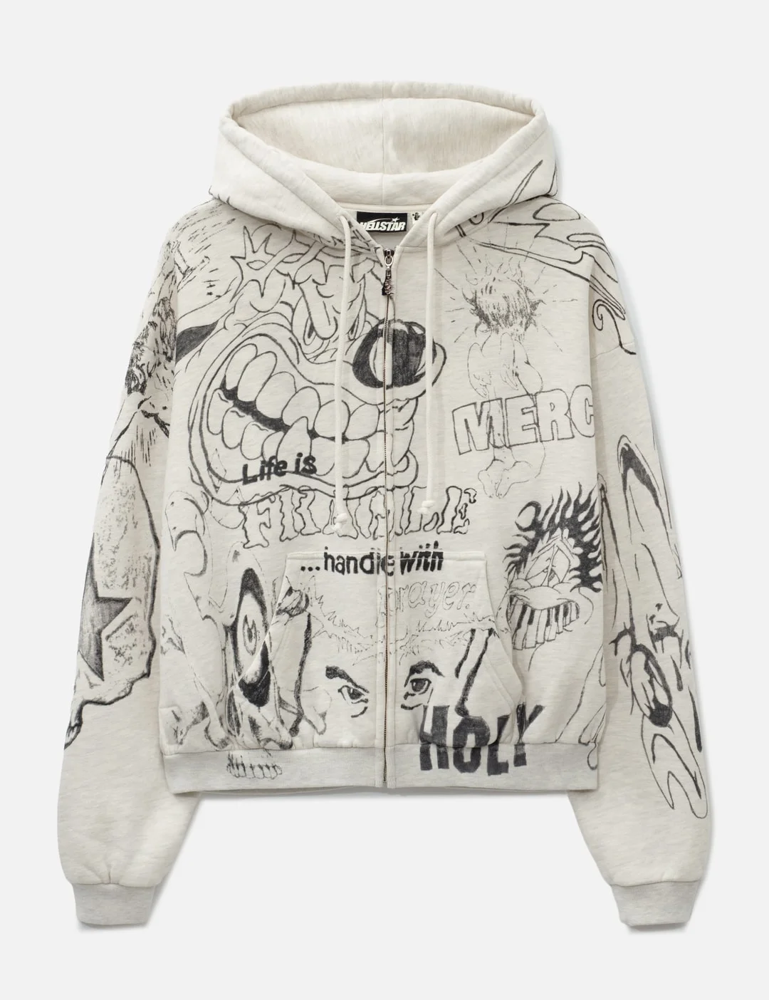 GRAFFITI ZIP-UP - 1