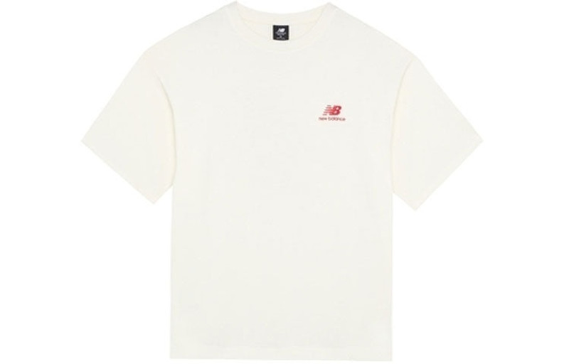 New Balance Cartoon Logo T-shirt 'Beige' AMT22392-IV - 1