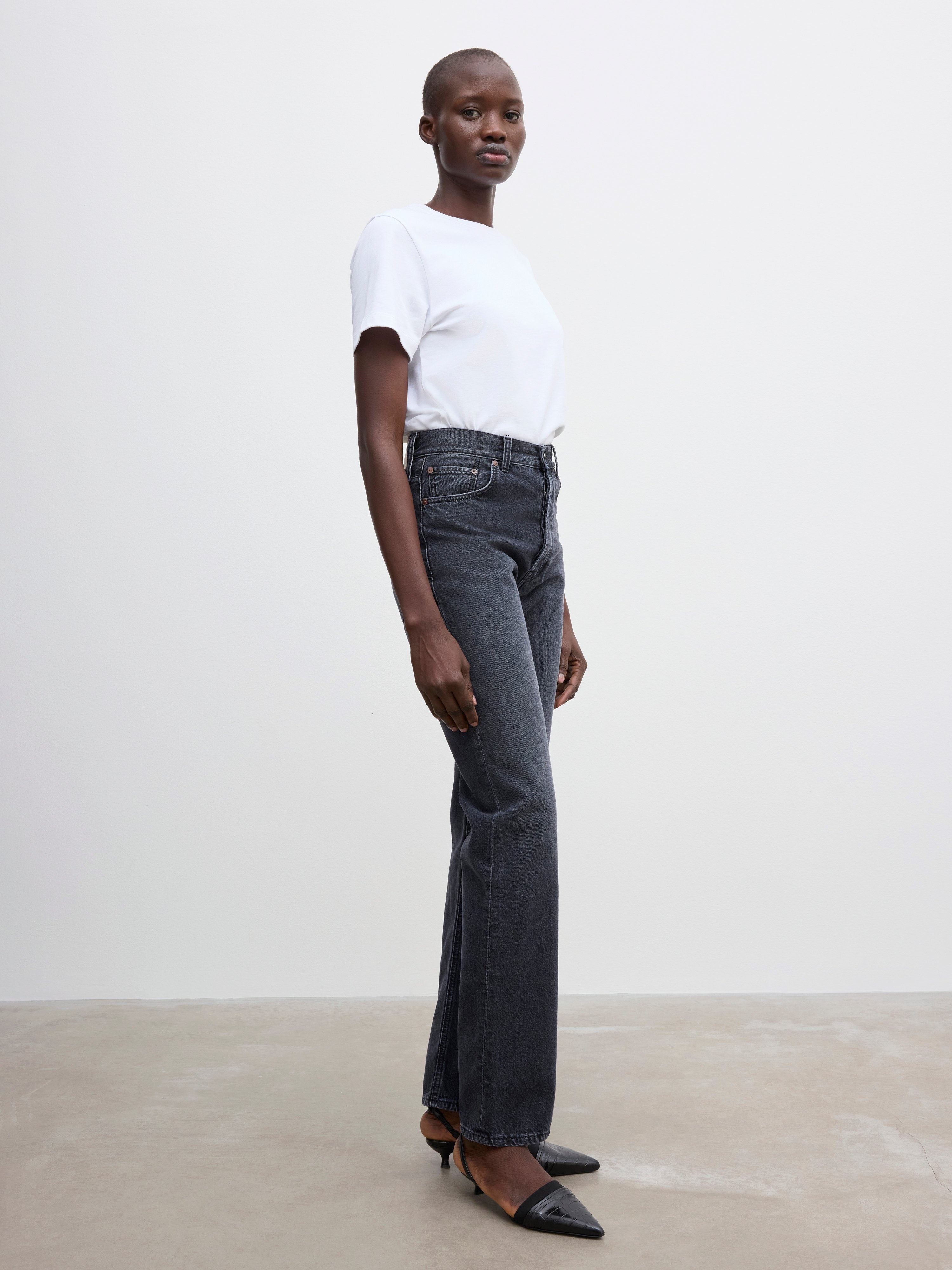 Straight Leg Denim - 3