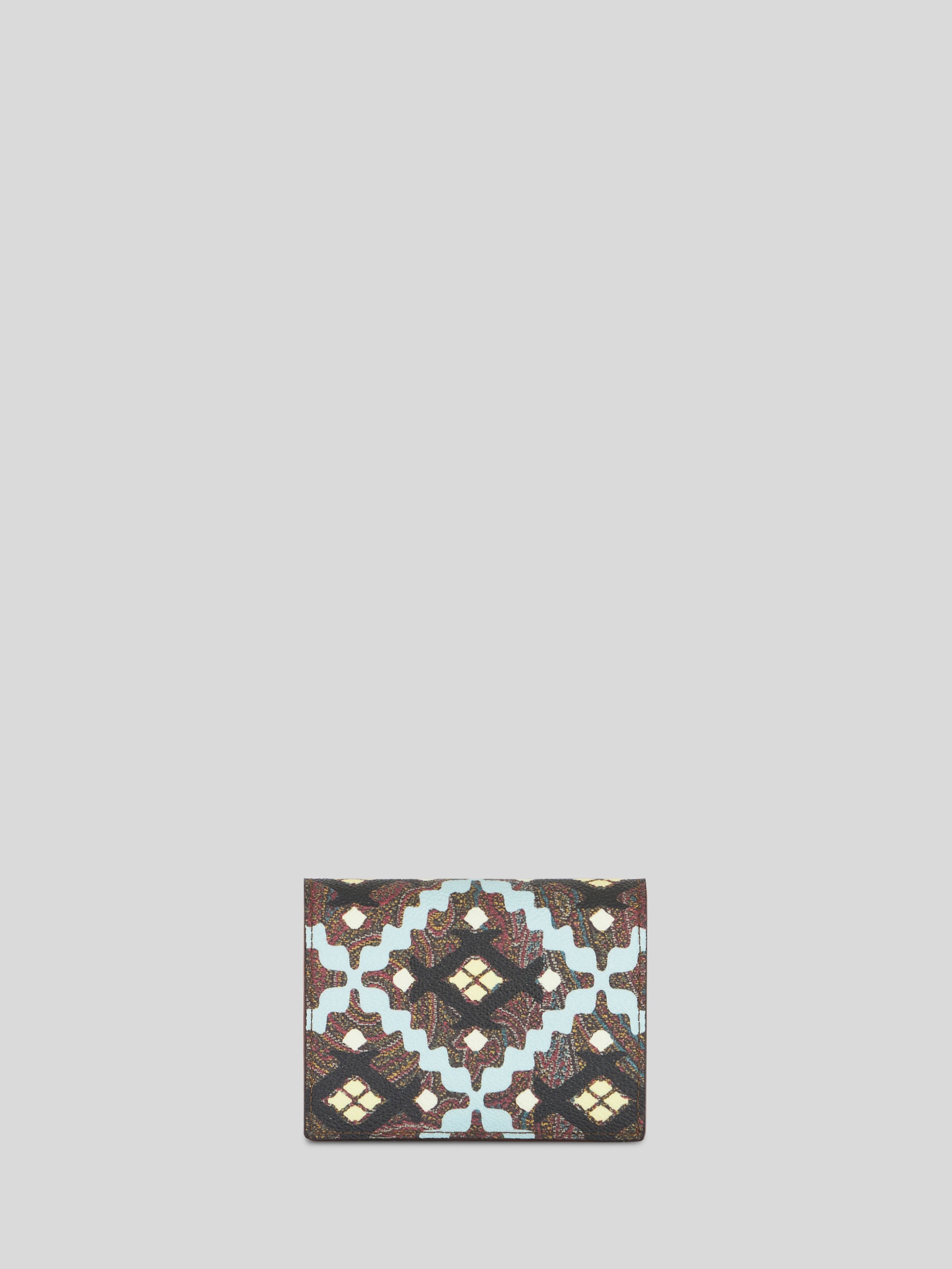 GEOMETRIC PRINT PAISLEY CARD HOLDER - 1