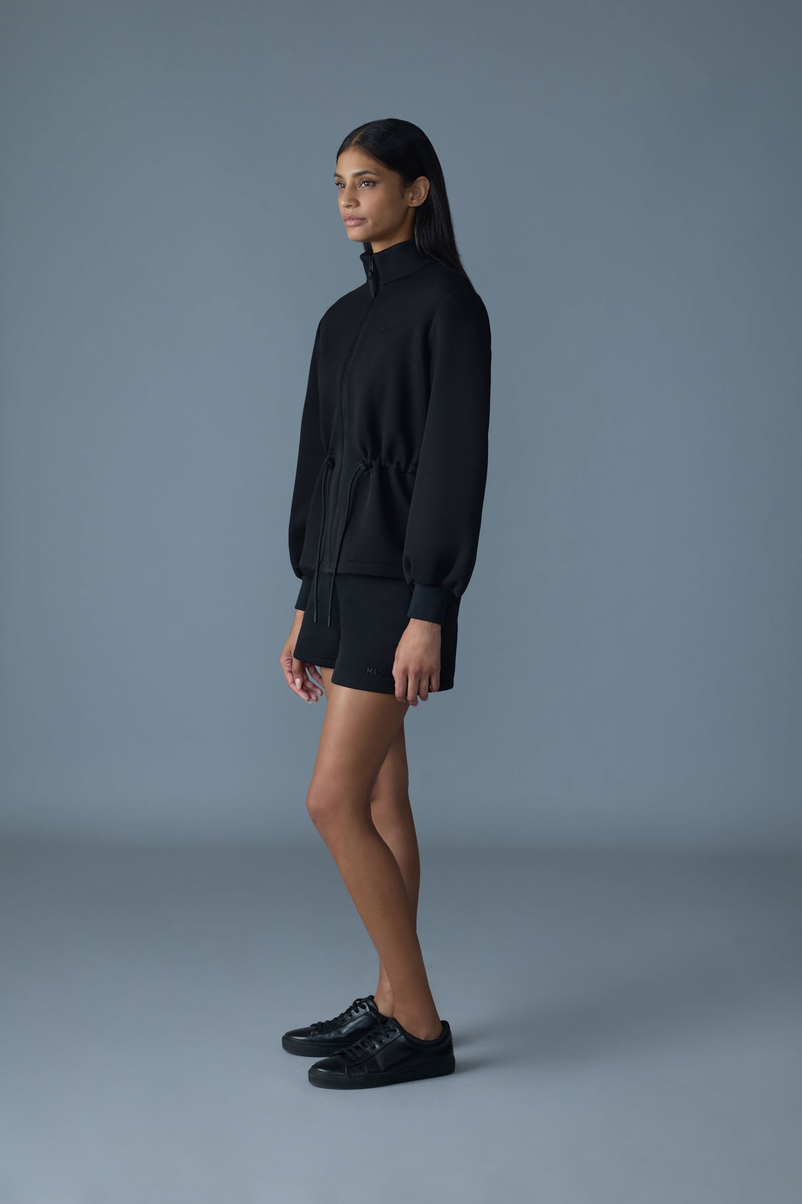 FINOLA Lightweight Jacket with Balloon Sleeves - 3
