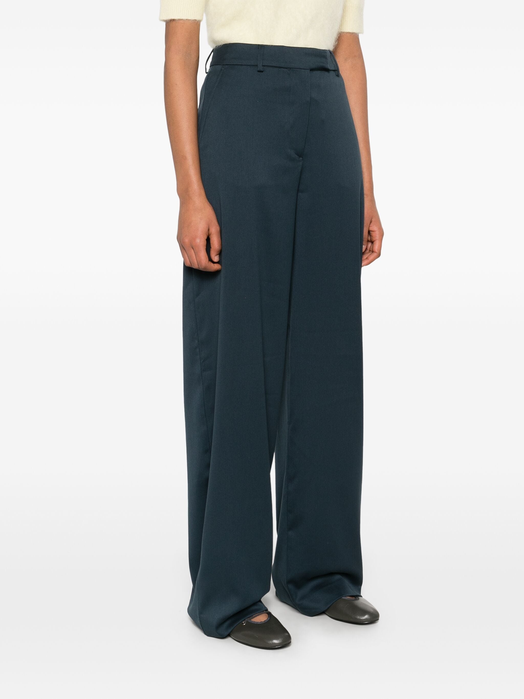 Wide-leg Trousers - 3