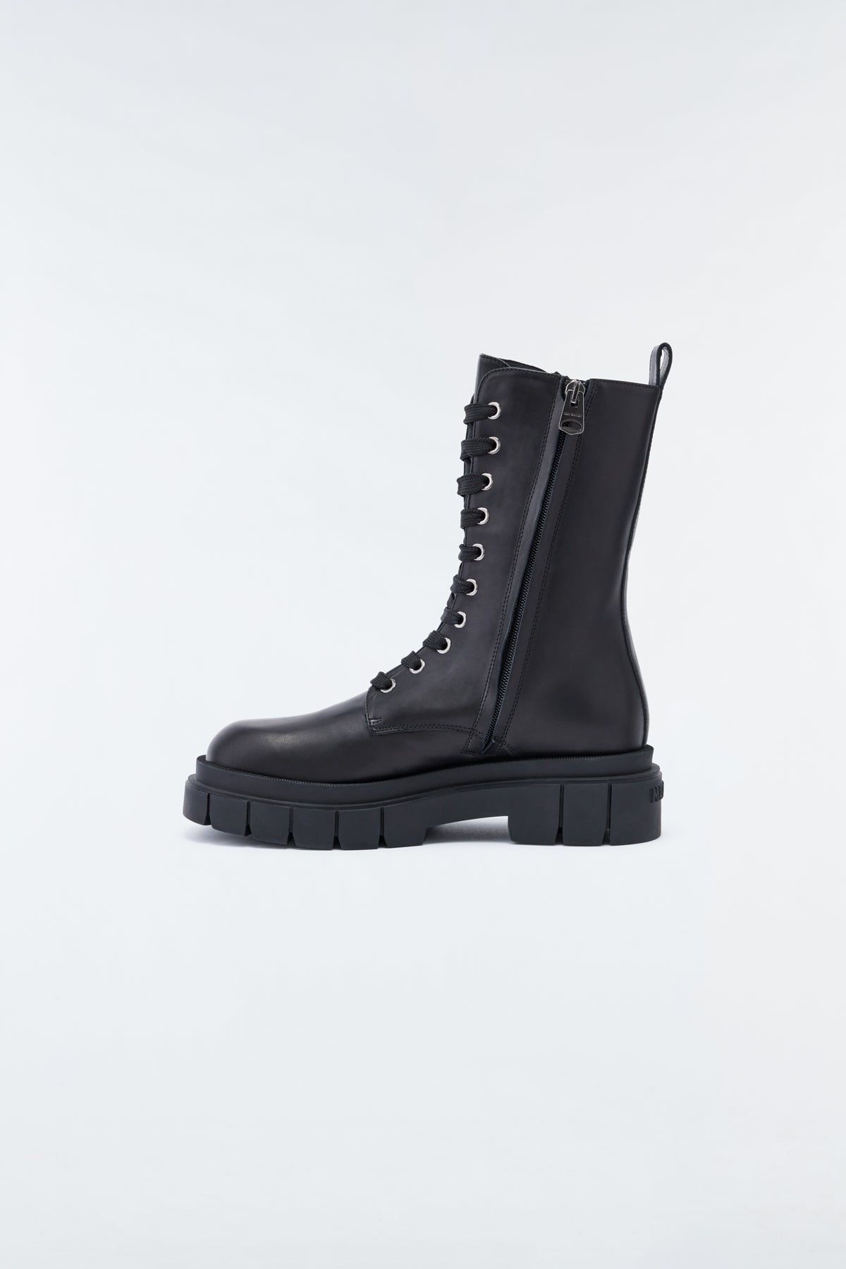 WARRIOR unlined lug sole (R) Leather combat boot for men - 2