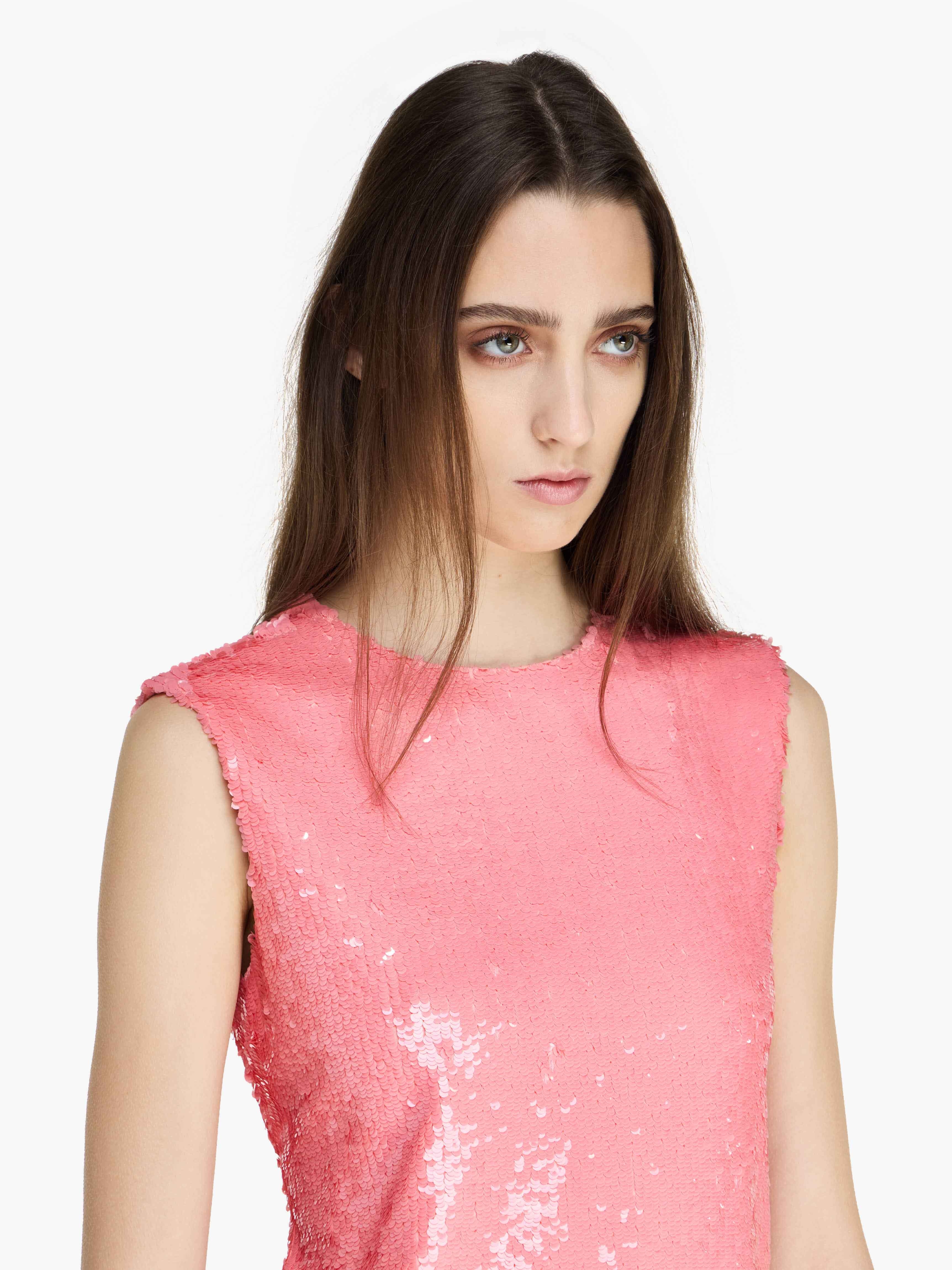 SEQUIN MINI SHIFT DRESS - 5