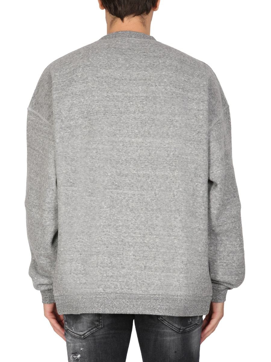 DSQUARED2 DSQUARED2 I LOVE D2 SWEATSHIRT | baltini | REVERSIBLE