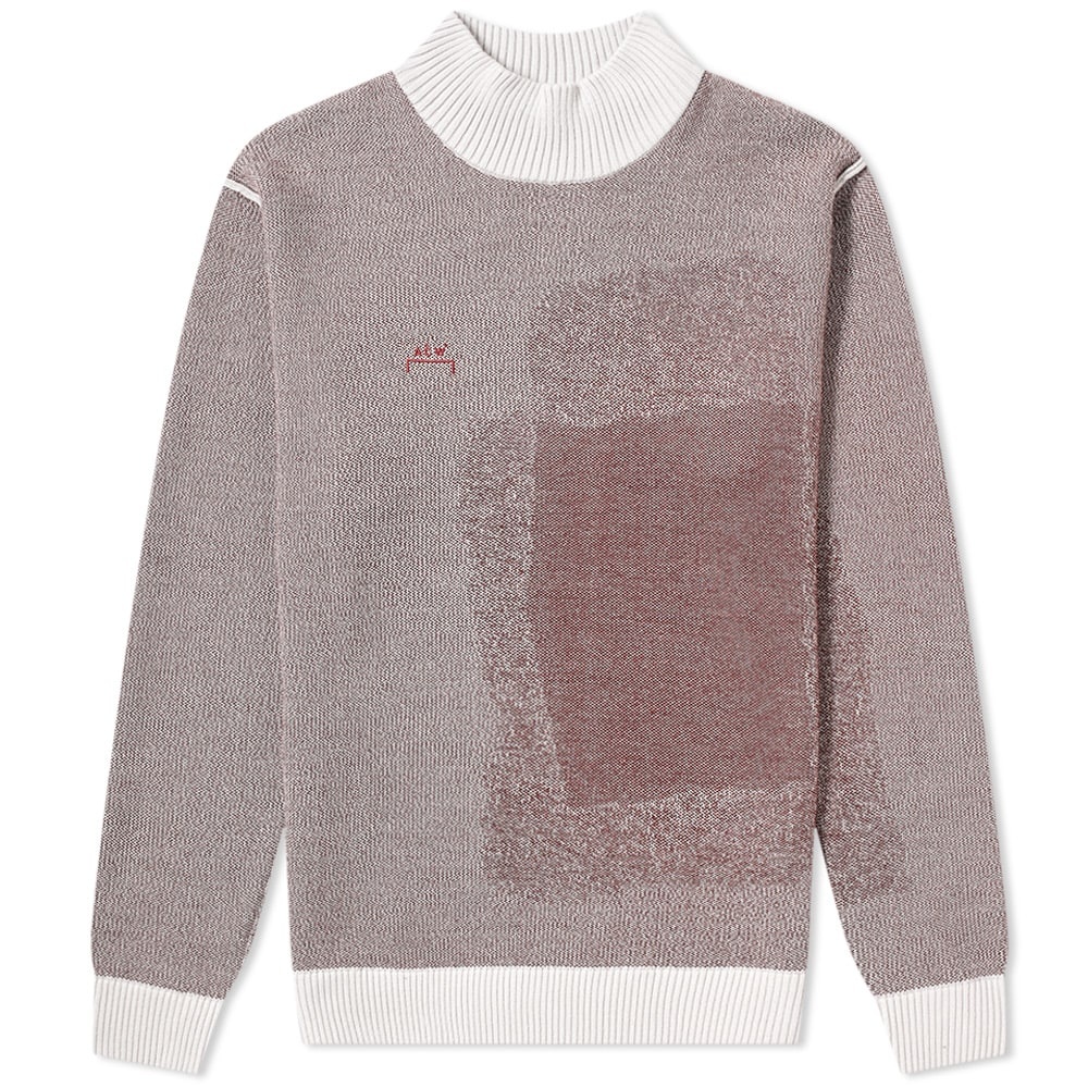 A-COLD-WALL* Jacquard Mock Neck Knit - 1