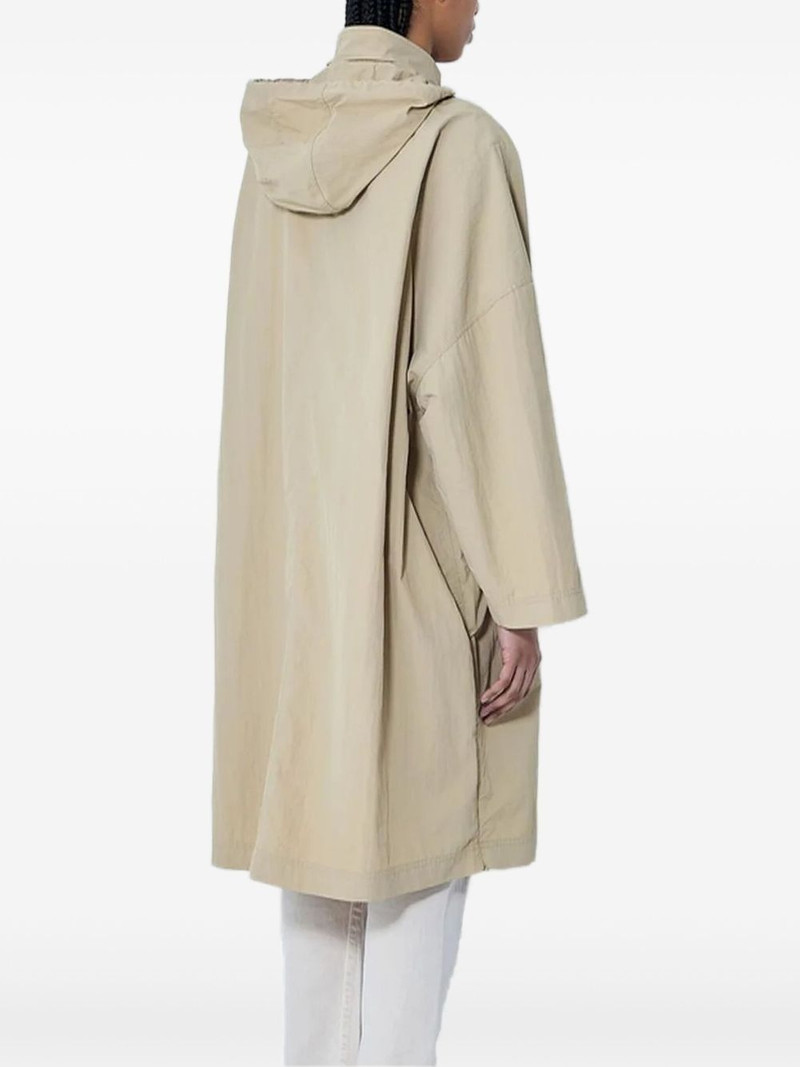 Totême zip-up coat outlook