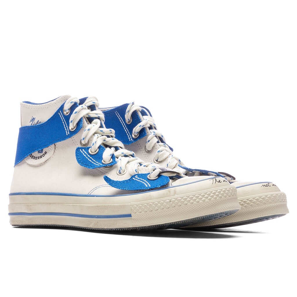 CONVERSE X ADER ERROR CHUCK 70 HI - WHITE/IMPERIAL BLUE/BLACK - 2