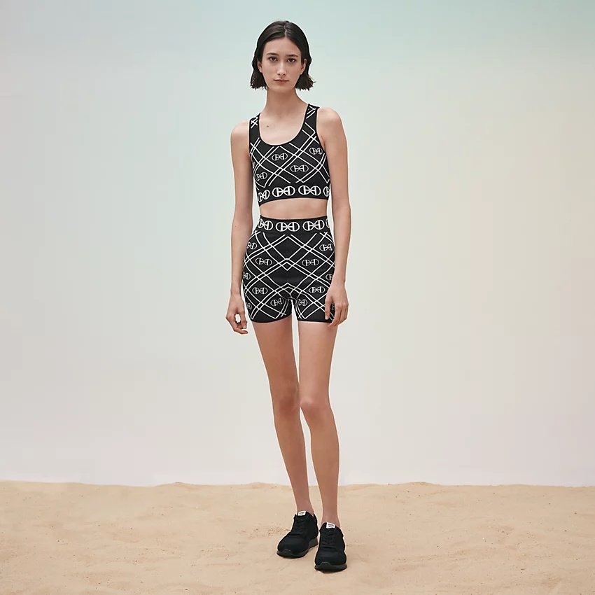 "H Rond" bike shorts - 1
