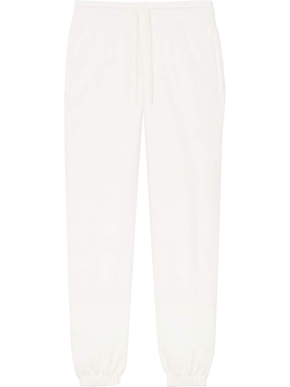 elasticated track pants - 1