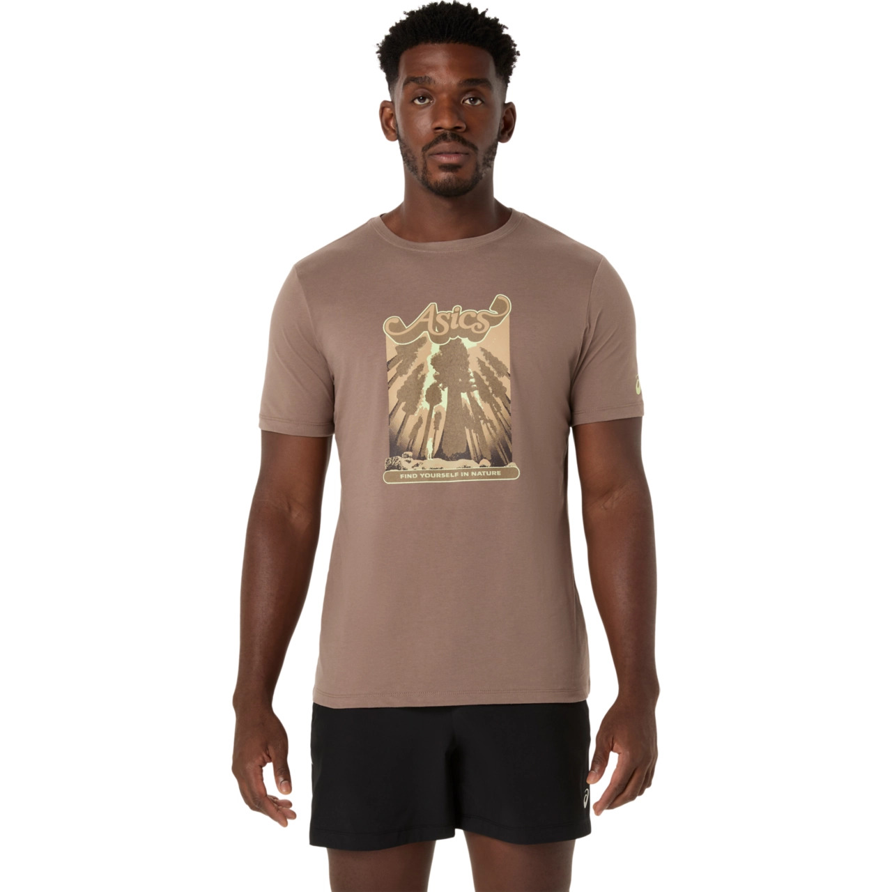 UNISEX ASICS WANDER SHORT SLEEVE TEE - 1