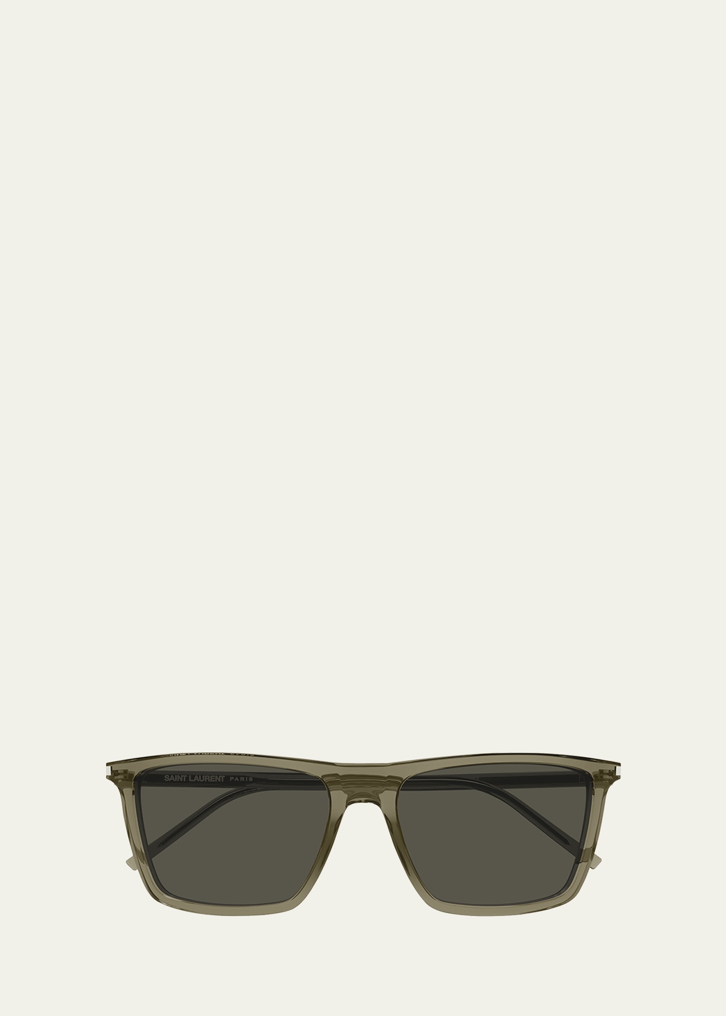 Men's SL 668 Acetate Rectangle Sunglasses - 1