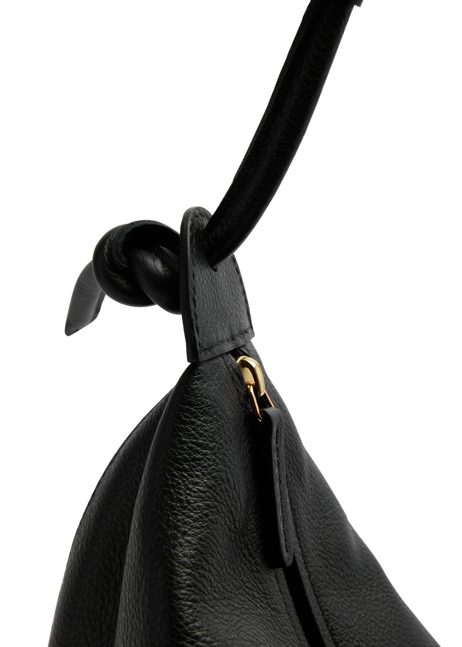 Mansur Gavriel Fortuna Grained-leather Shoulder bag - 3