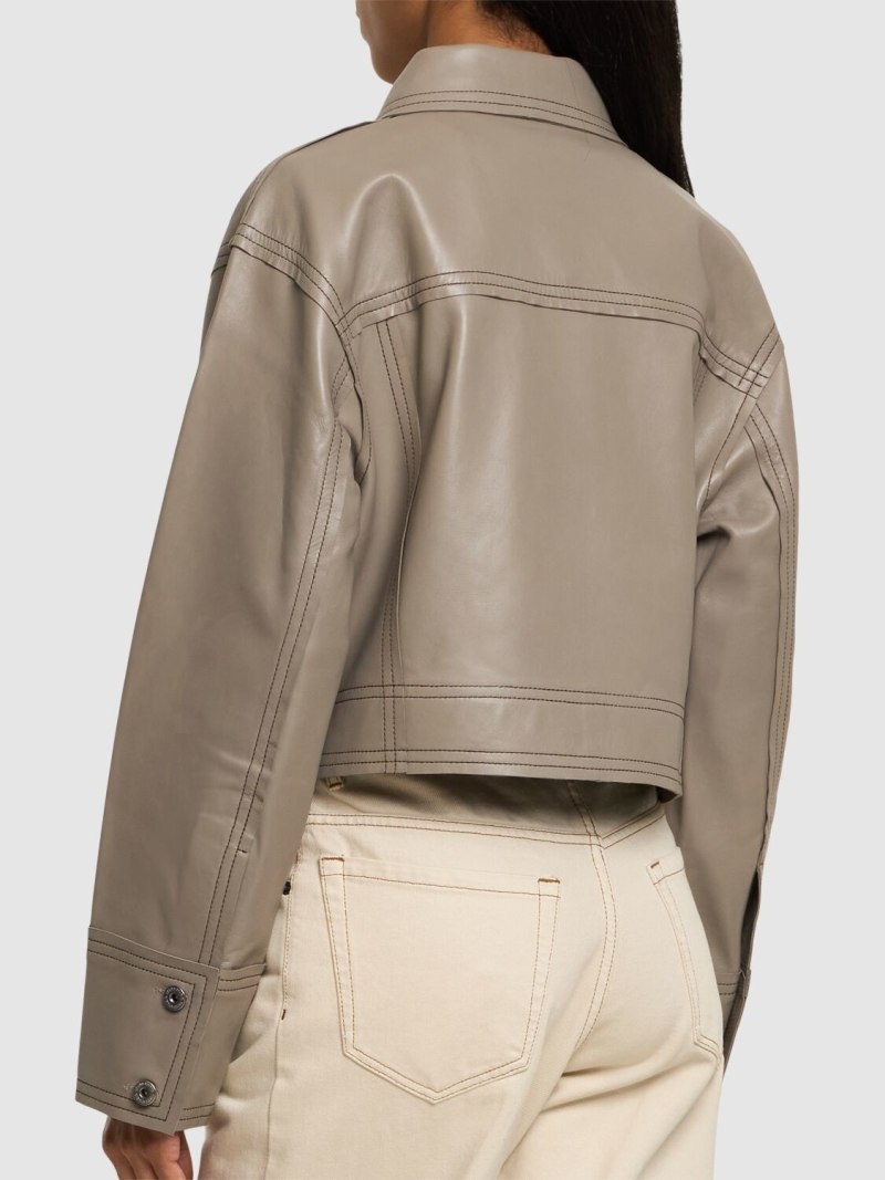 Phyllis Jean leather jacket - 4