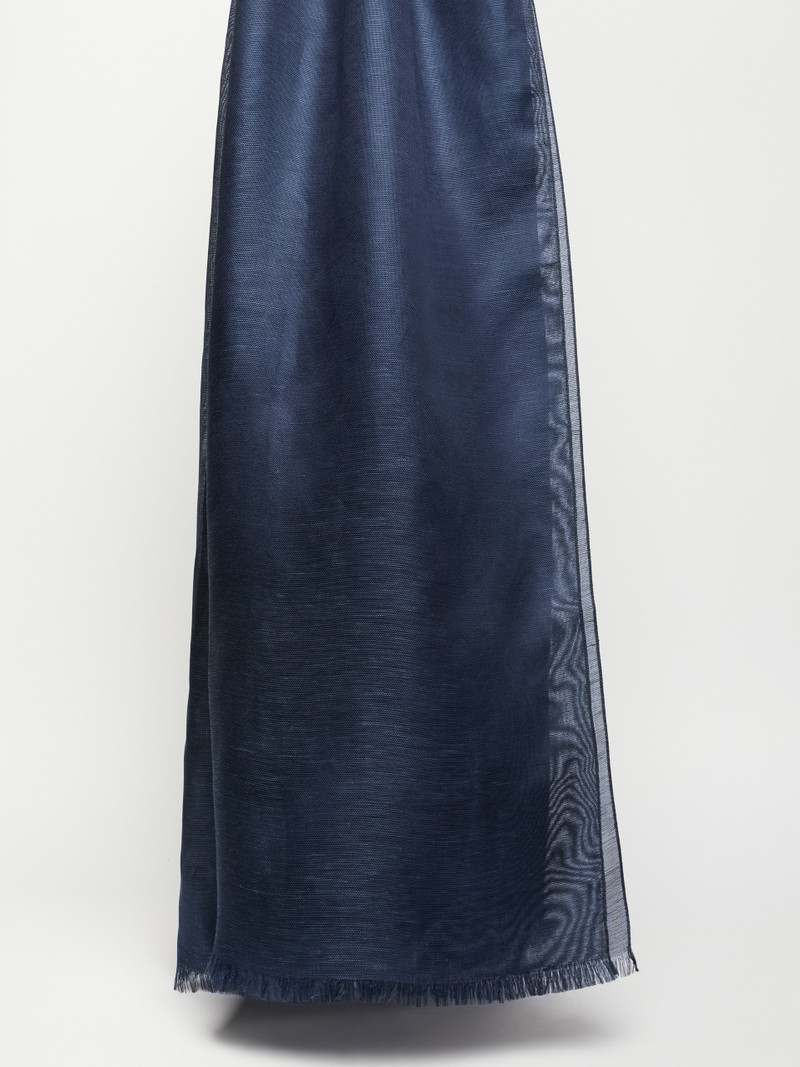 ZANZIBAR Silk and linen stole 1