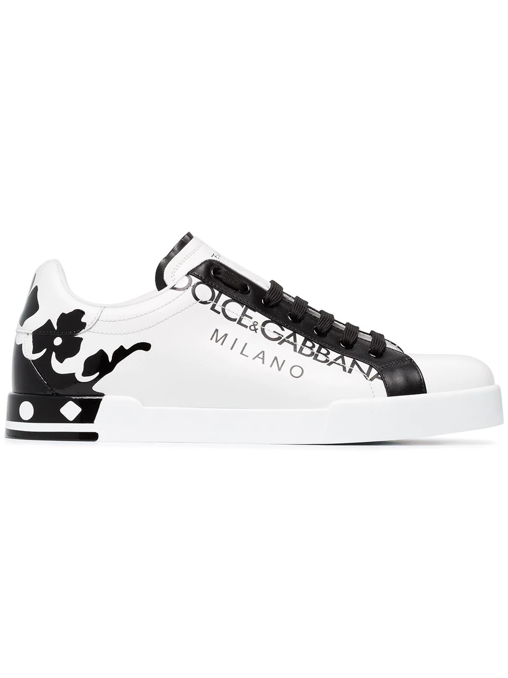 Portofino leather sneakers - 1