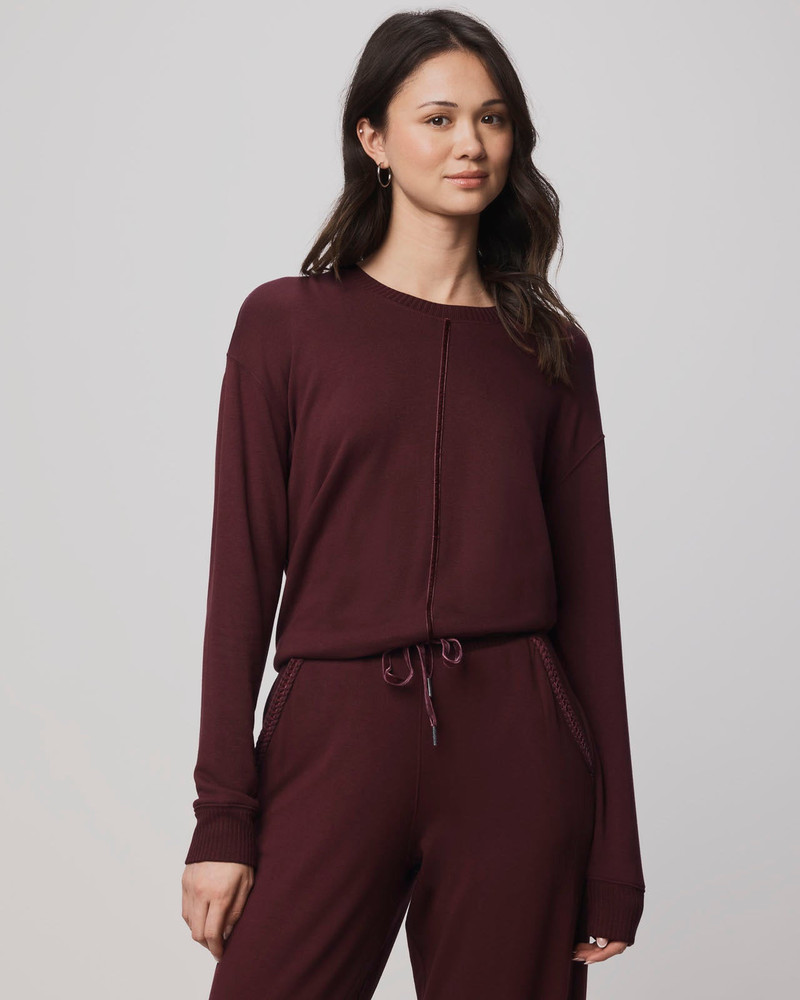 Supersoft Trim Pullover Using LENZING™ECOVERO™ Fibers 4