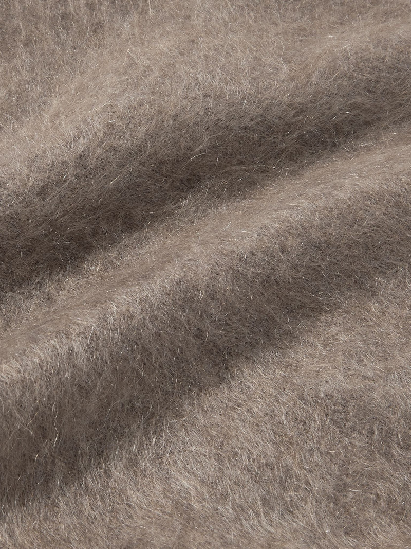 Brushed-cashmere balaclava Beige 3