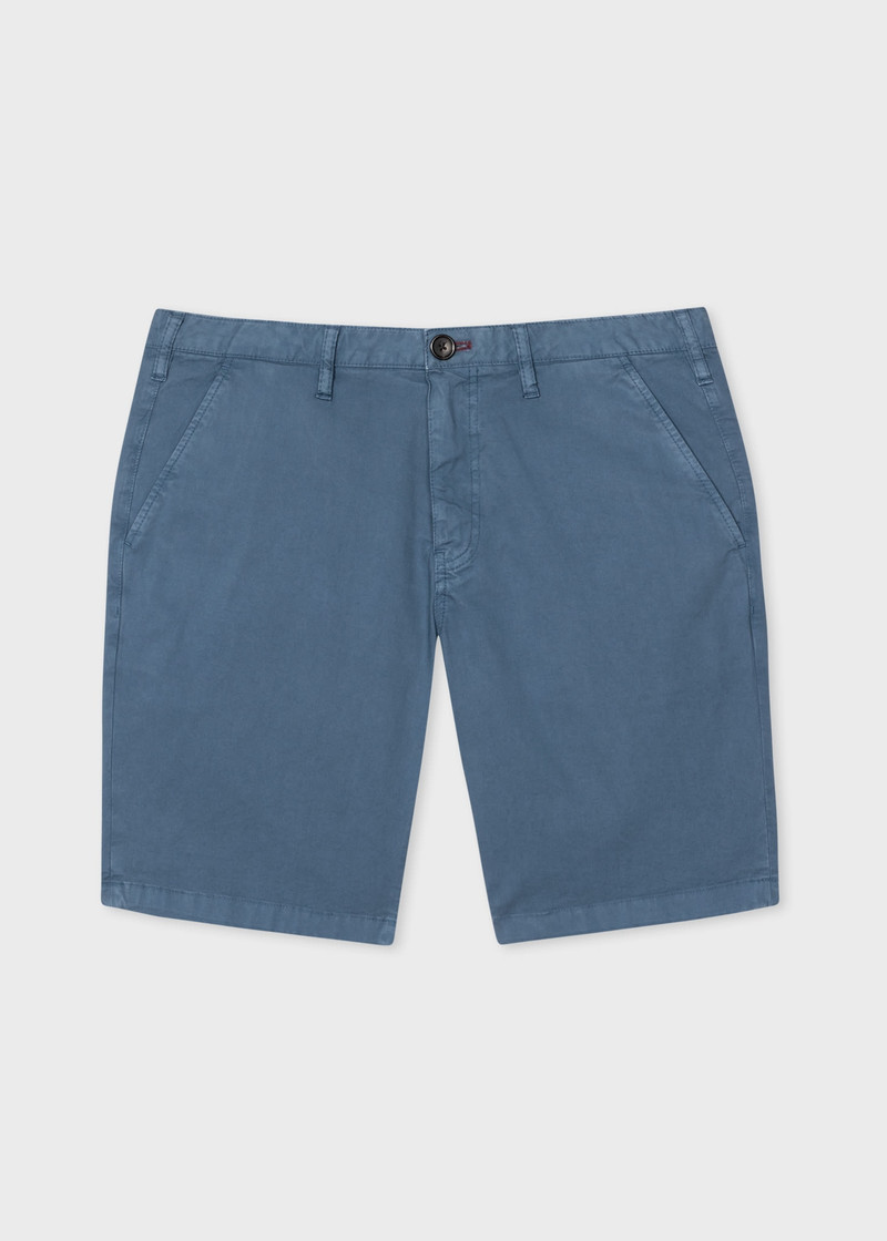 Cotton-Twill 'Broad Stripe Zebra' Shorts 1