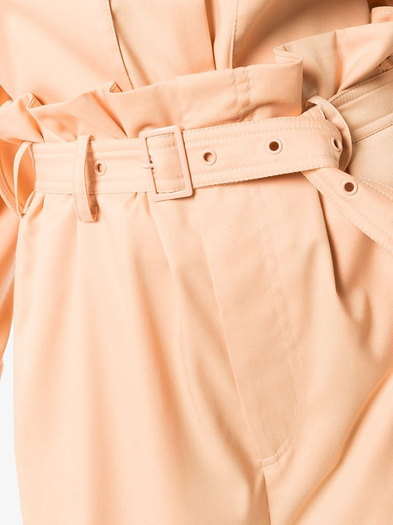 belted paperbag trousers 5
