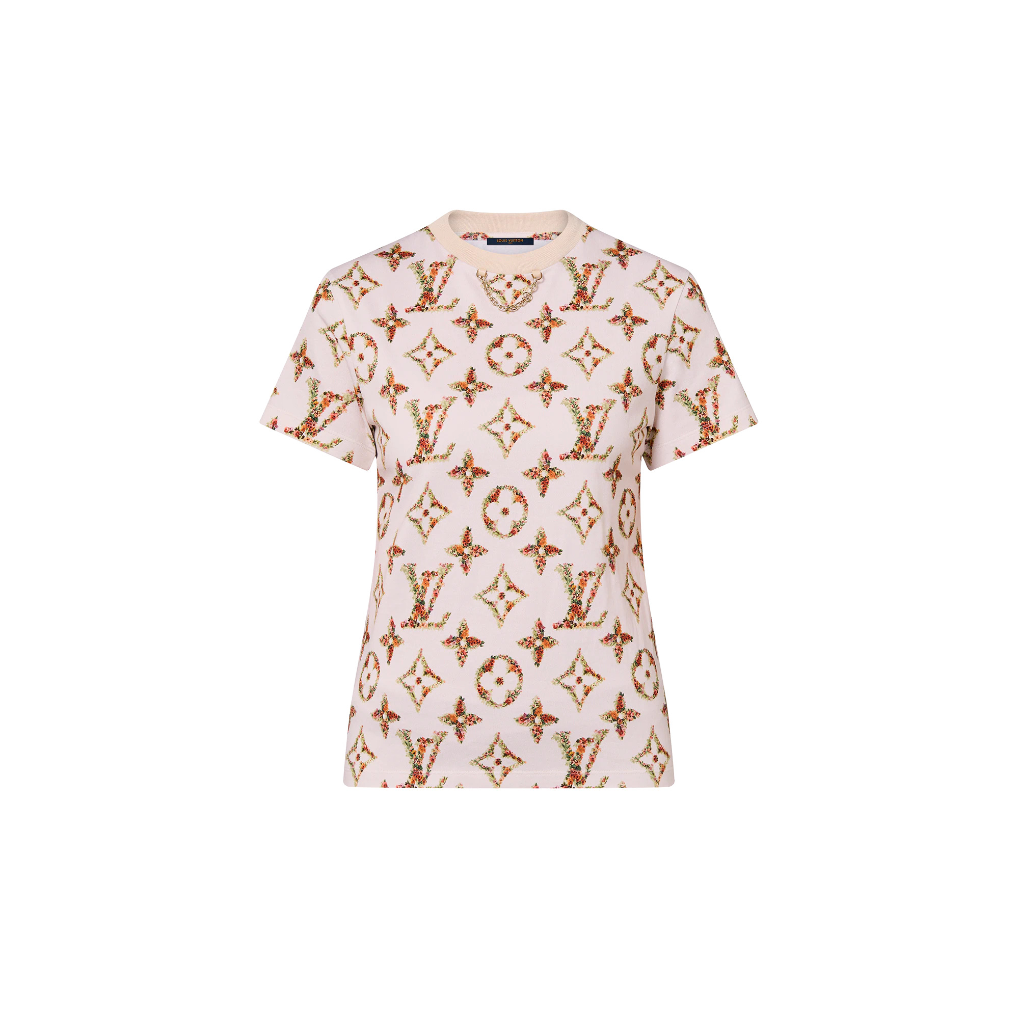 Floral Monogram T-Shirt - 1