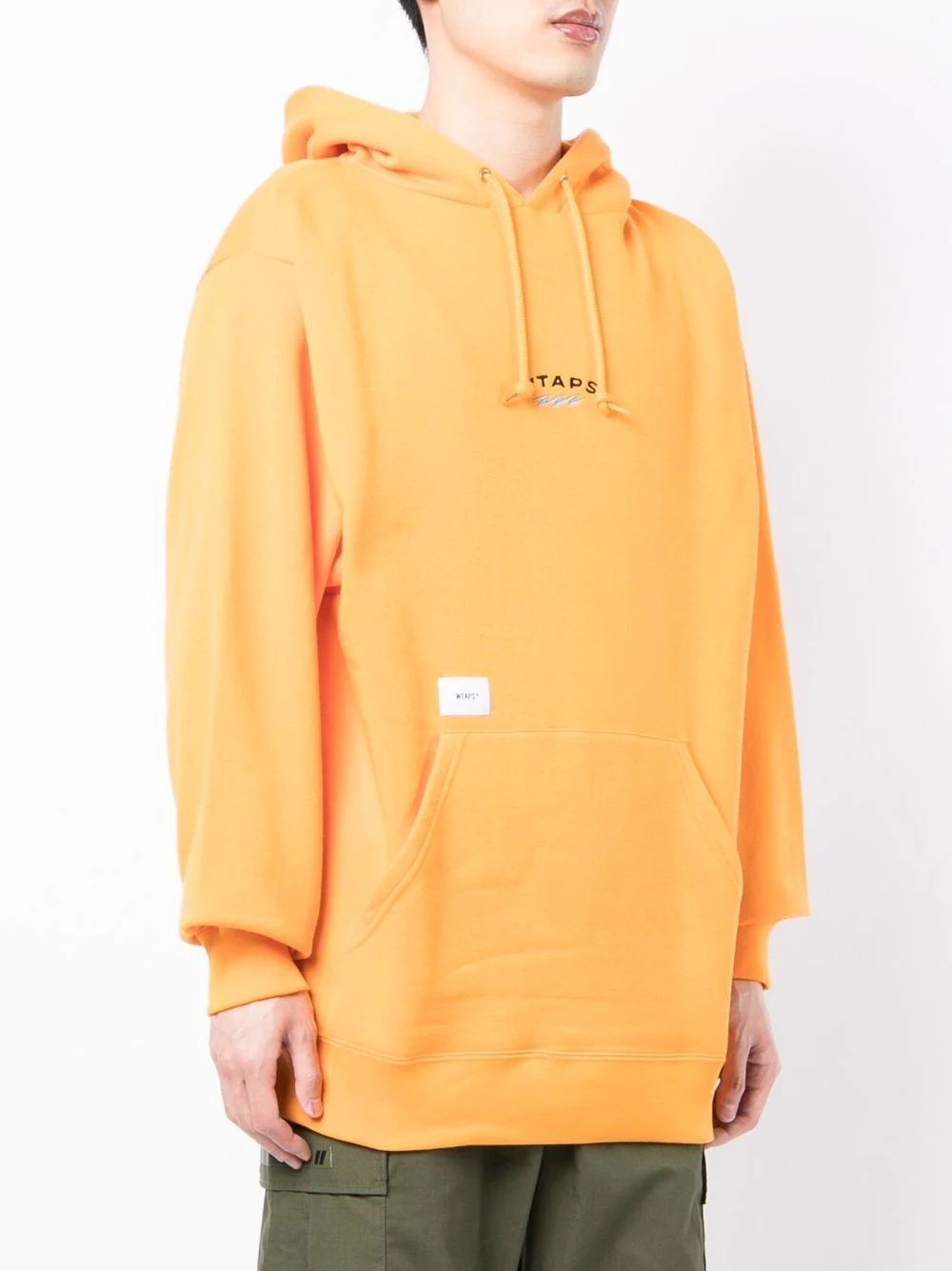 logo-print pullover hoodie - 3