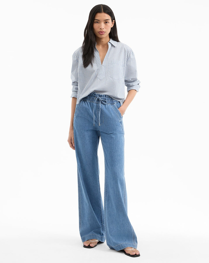 VERONICA BEARD DUNFORD WIDE-LEG JEAN outlook