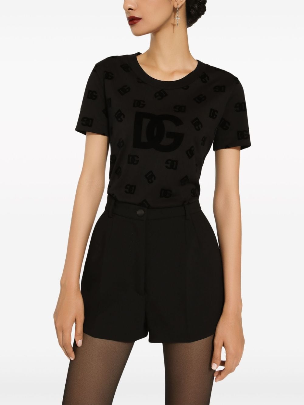 logo-print cotton T-shirt - 5