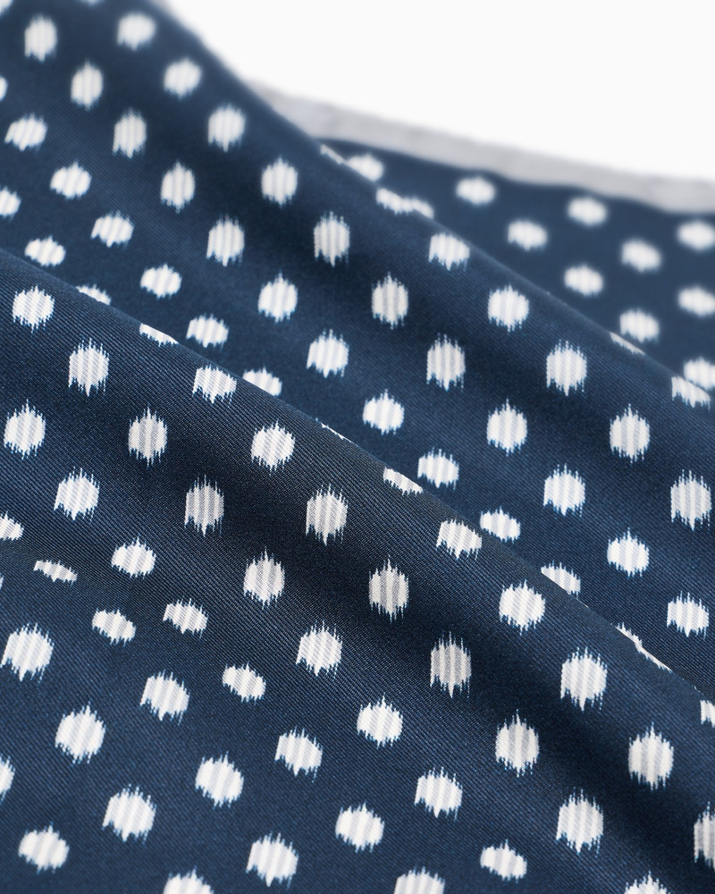 GIORGIO ARMANI PRINTED SILK POCKET SQUARE outlook
