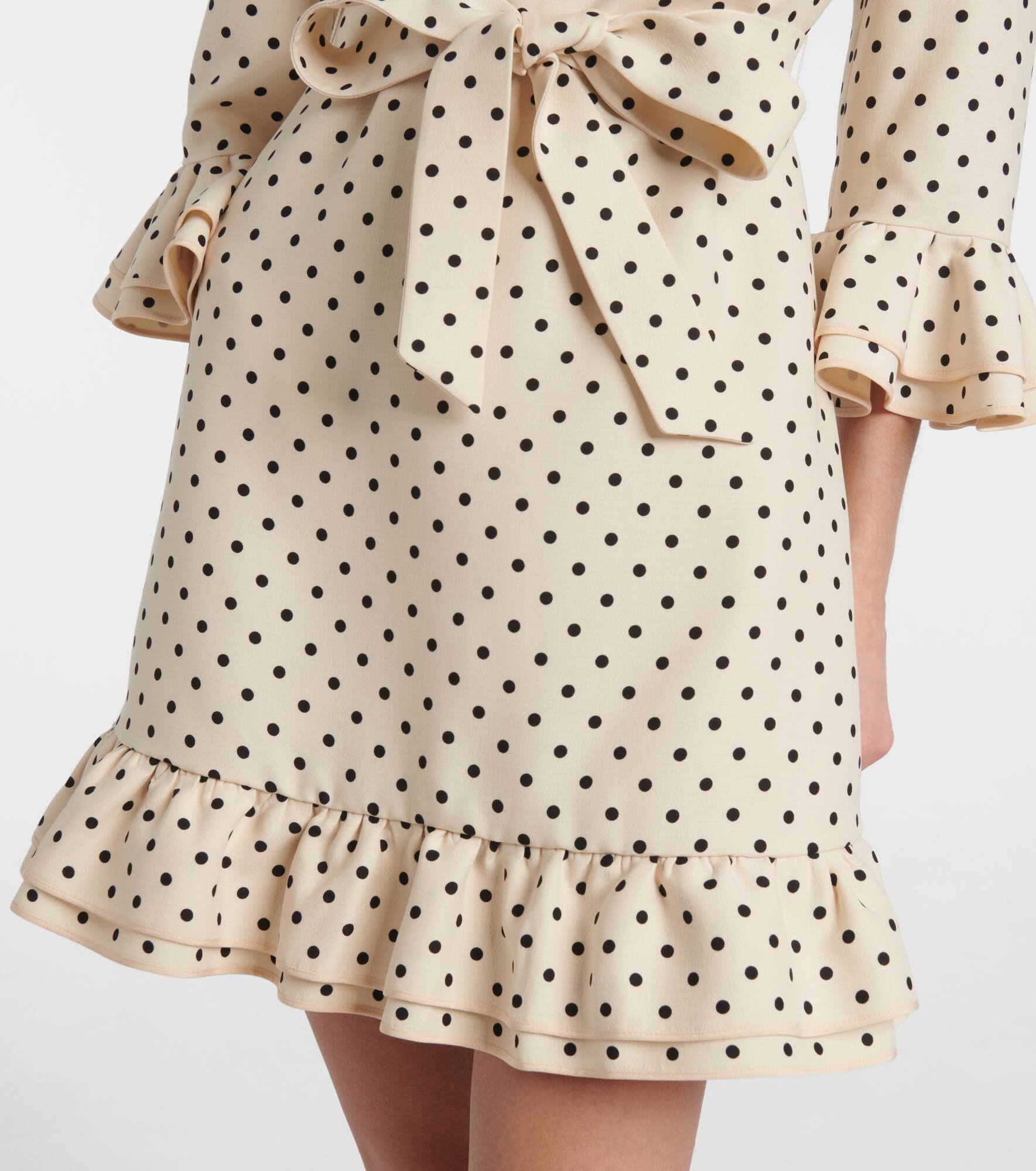 Crepe Couture Plusdepois ruffled minidress - 5