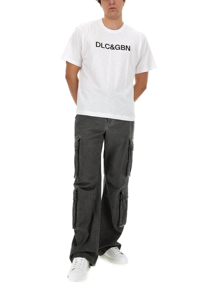 Dolce & Gabbana Men T-Shirt With Logo - 2