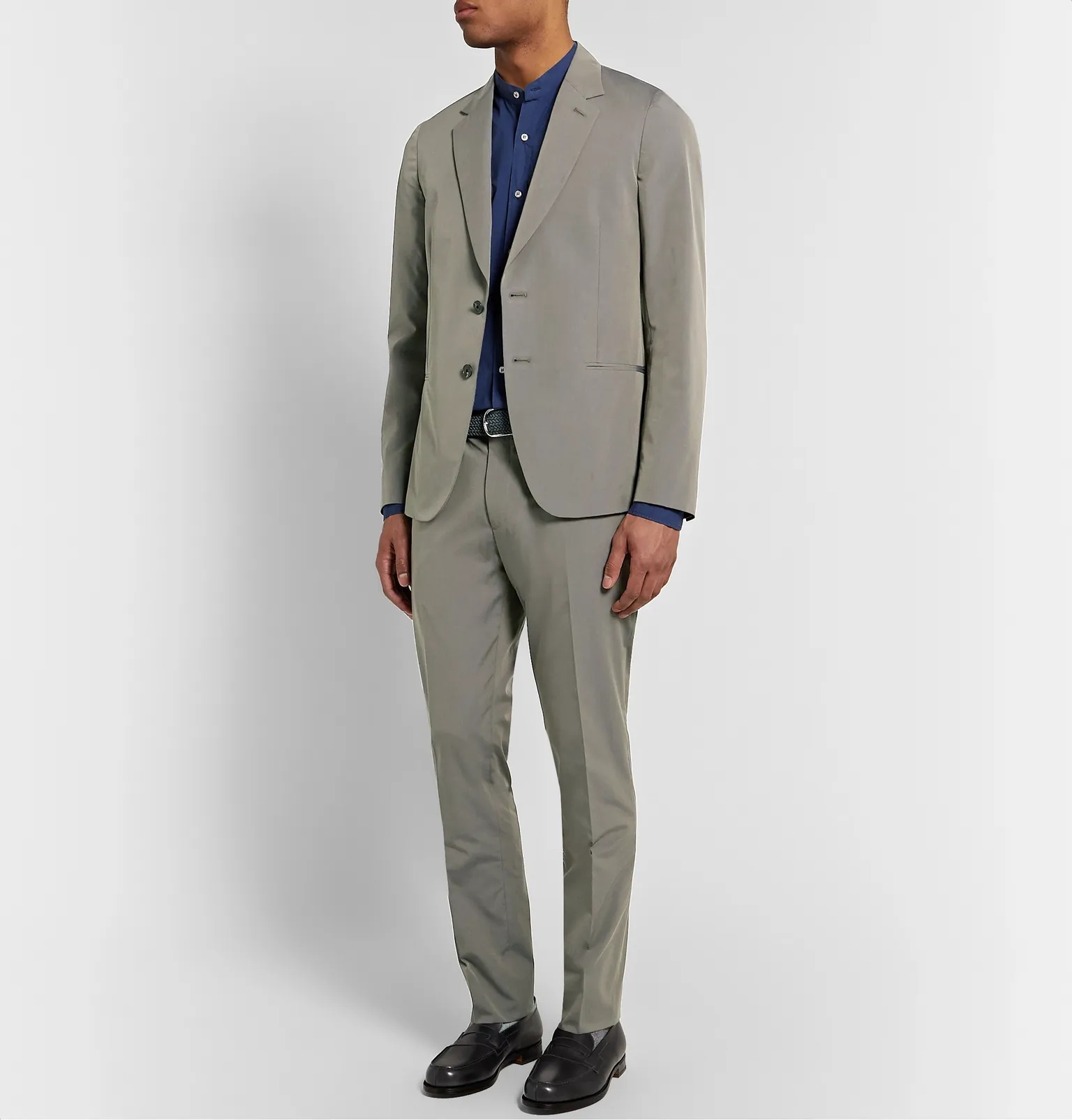 Soho Slim-Fit Cotton Suit Jacket - 9