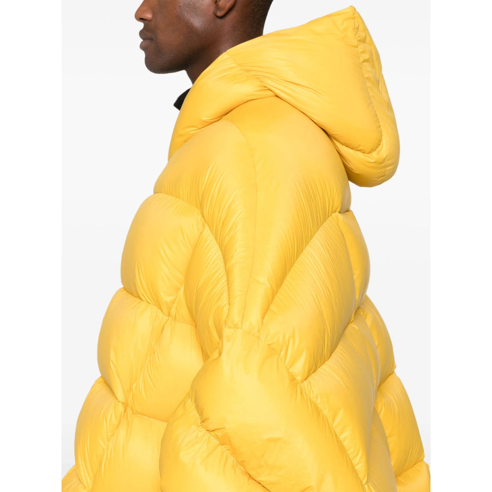 Rick Owens Yellow Coats - Padded Coats Men - 2