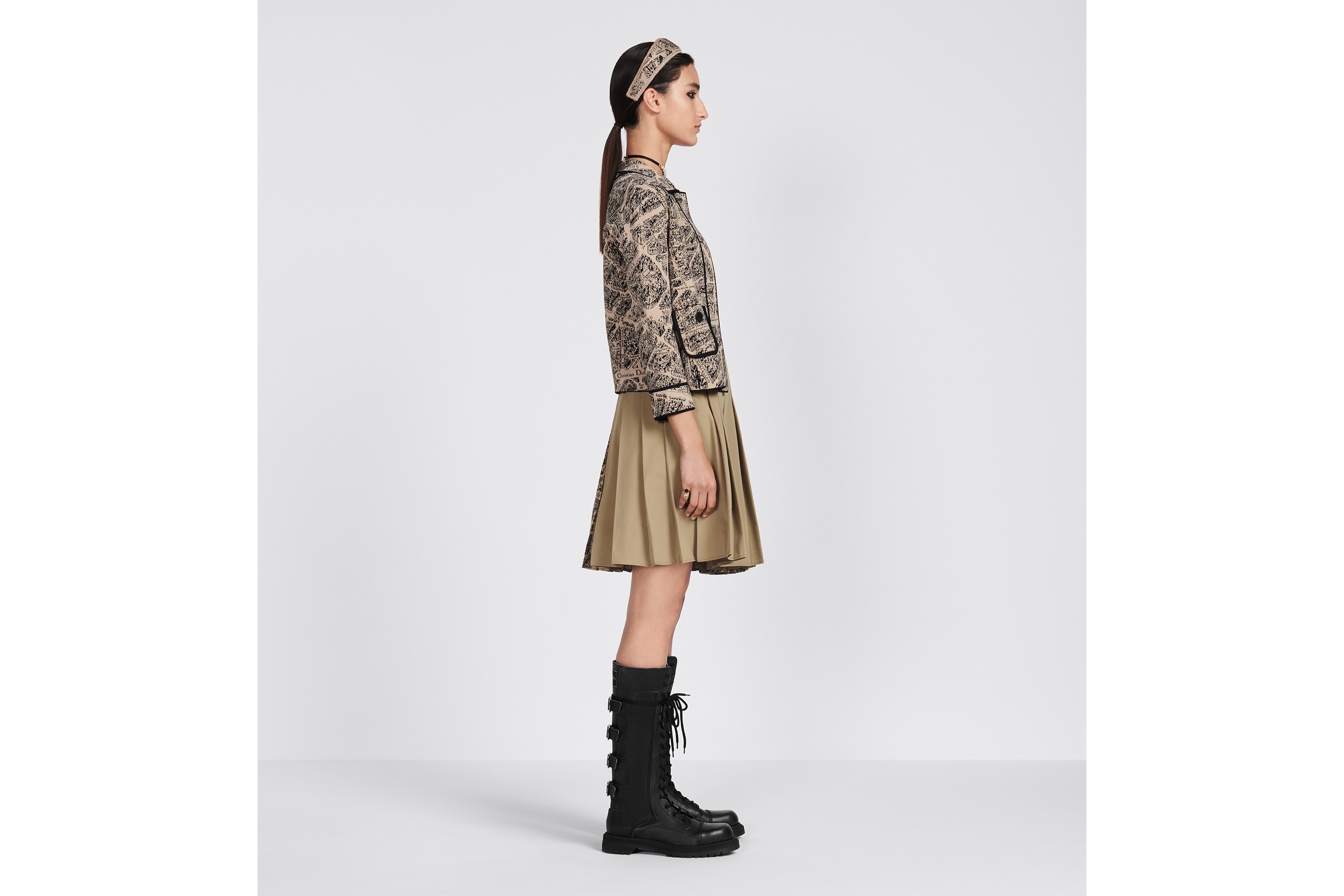 Pleated Miniskirt - 5