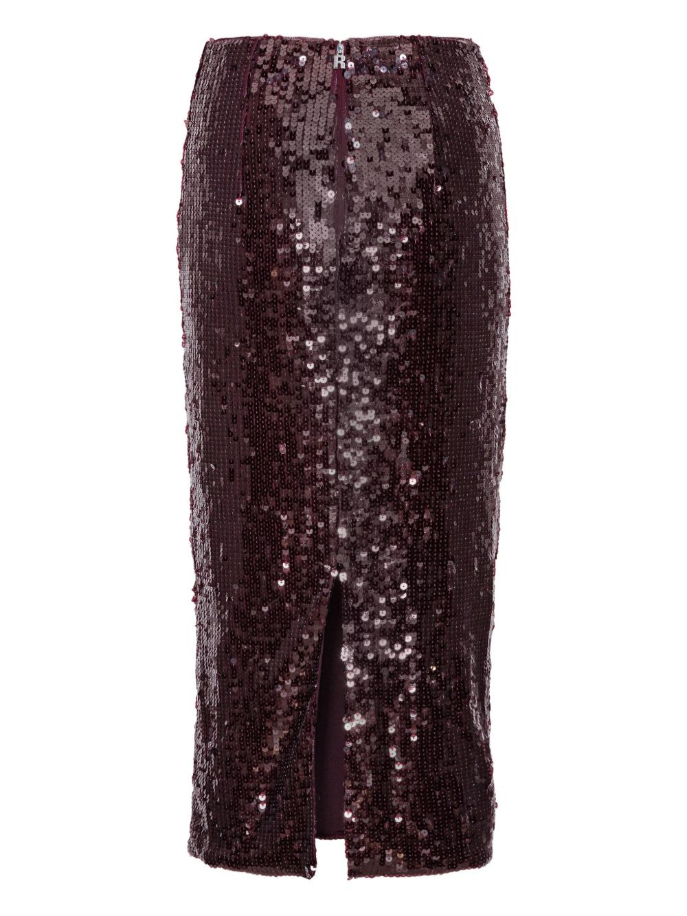 sequin-embellished skirt - 5
