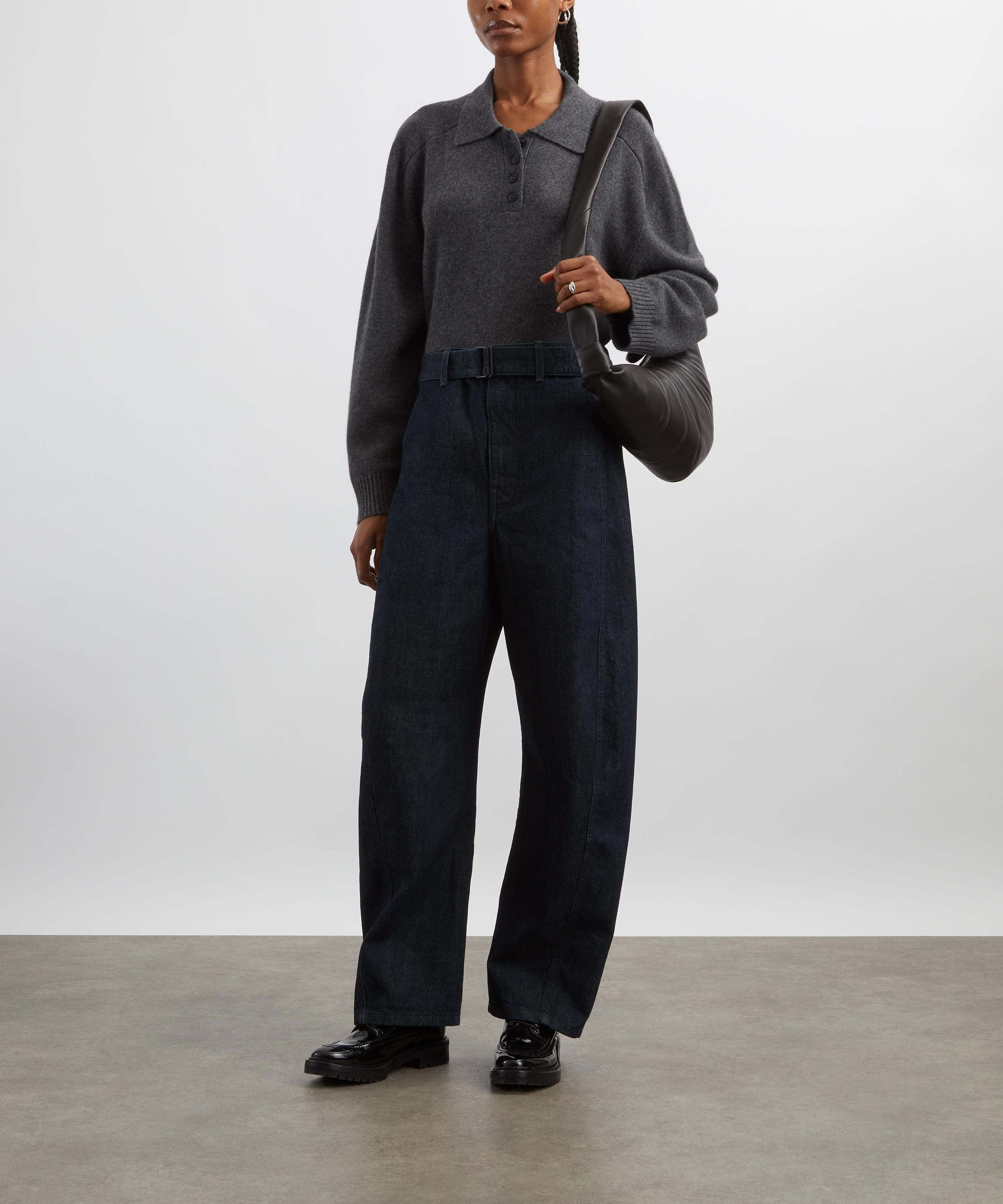 Homere Cashmere Polo Jumper - 2