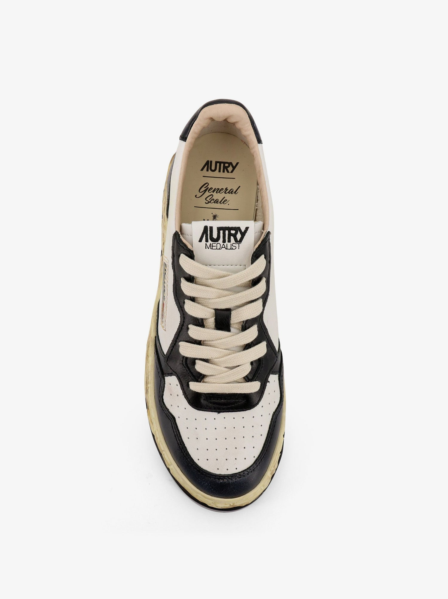 AUTRY X MIHARA YASUHIRO - Autry X Mihara Yasuhiro Super Vintage Low Leather Sneakers - 5