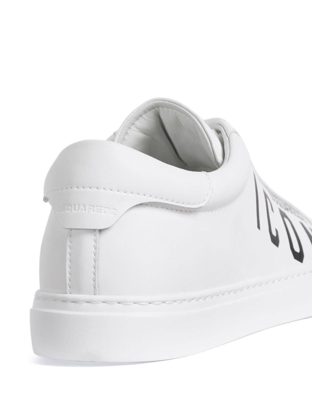 Icon logo-print low-top sneakers - 4