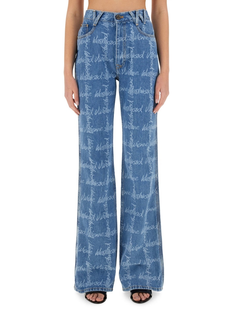 Vivienne Westwood Women Five Pocket Jeans "Ray" - 1