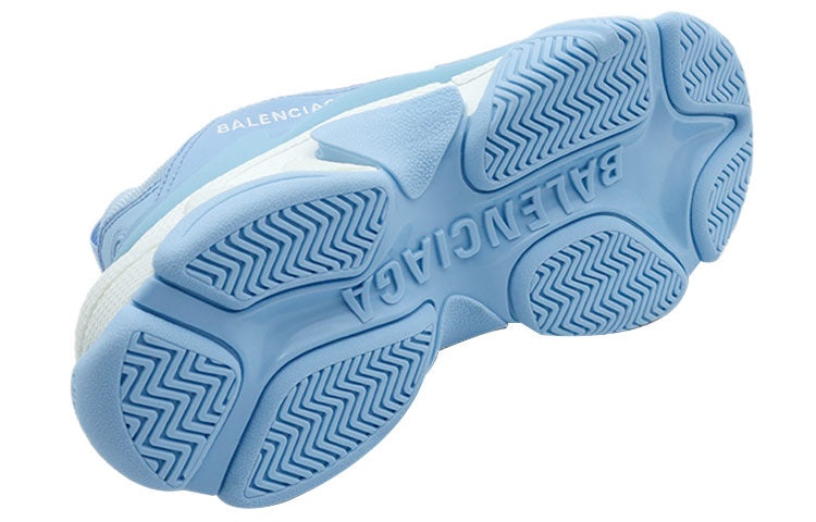(WMNS) Balenciaga Triple S Sneaker 'Light Blue' 524039W2CA74090 - 3