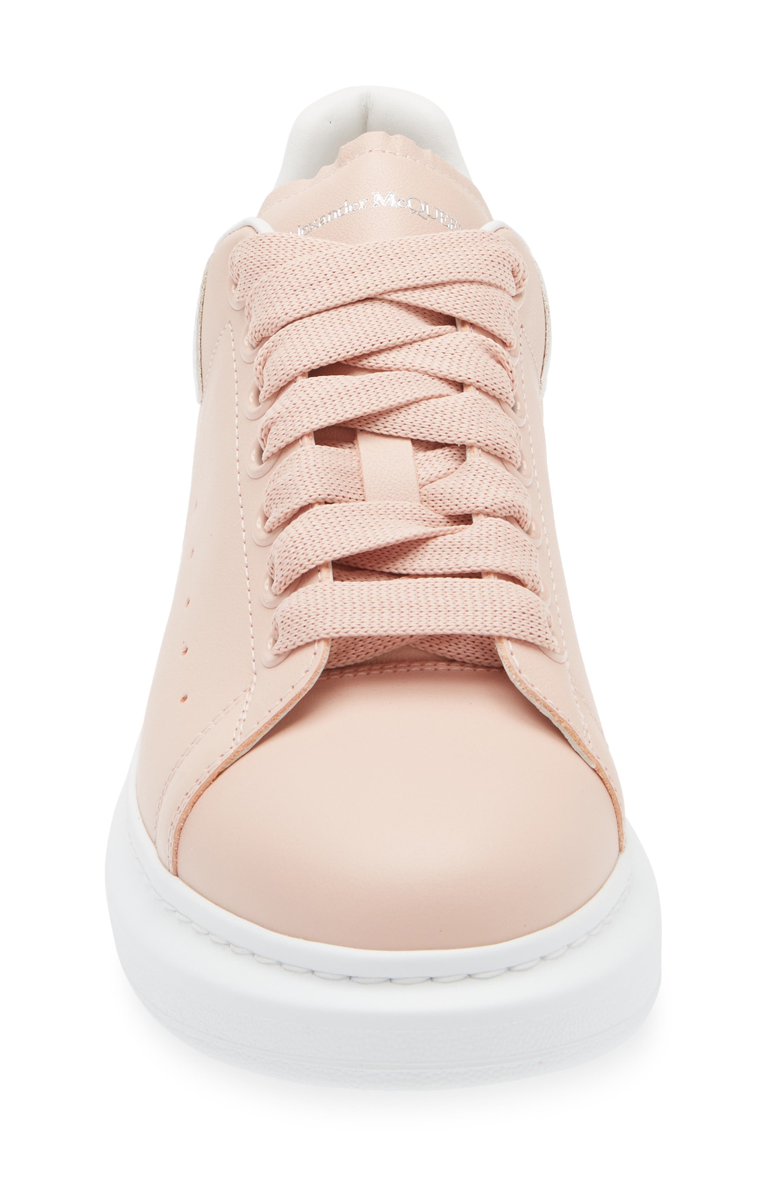 McQueen Oversize Sneaker in Petal/White at Nordstrom - 4