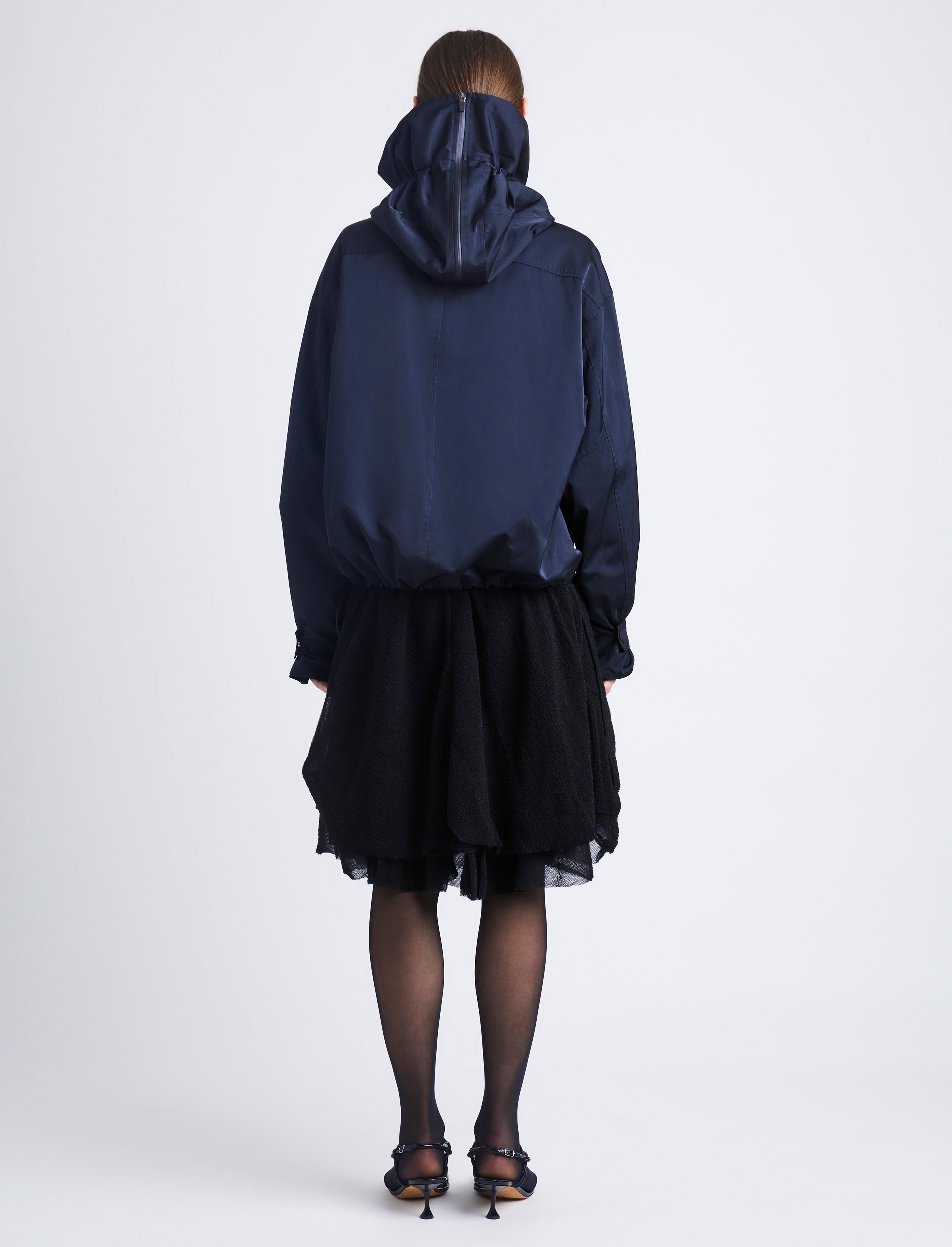 Maxwell Anorak in Nylon Gabardine - 5