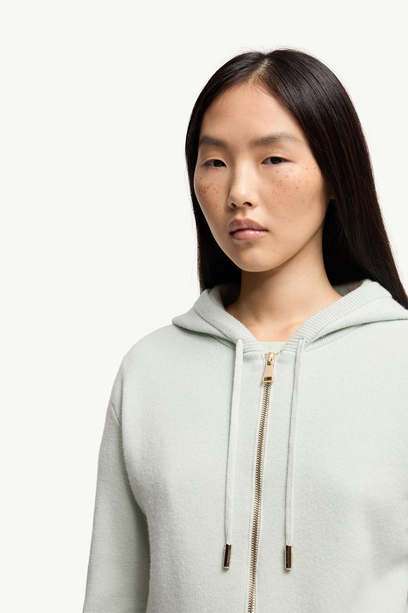 Cashmere & Wool Zip-Up Hoodie 6