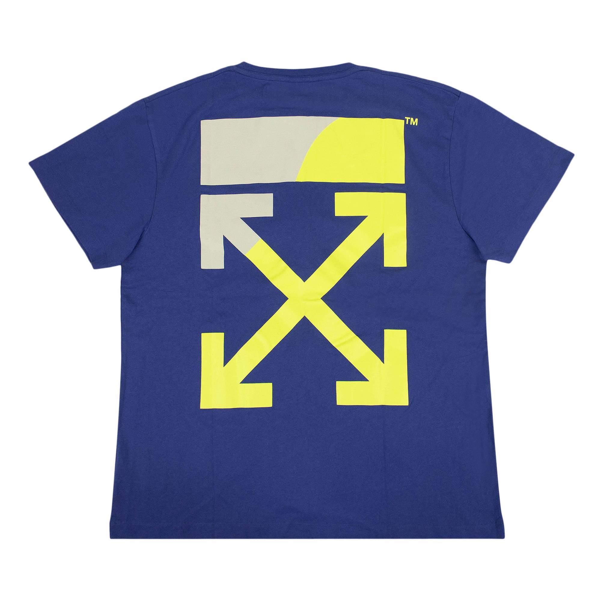 Off-White Arrow Graphic Print T-Shirt 'Blue' - 2