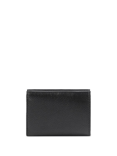 BALENCIAGA mini logo-print wallet outlook