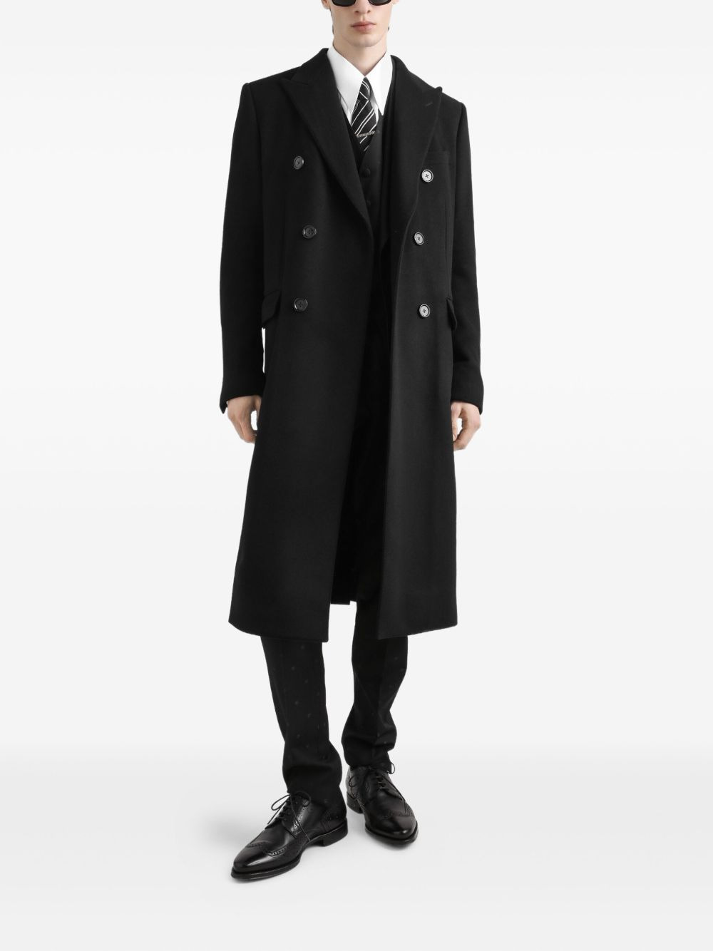 double-breasted coat - 2