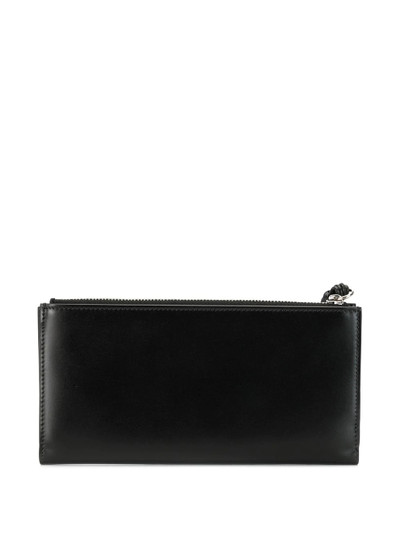 Jil Sander logo-print plaited-strap wallet outlook