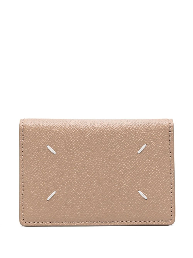 Maison Margiela four-stitch leather wallet outlook