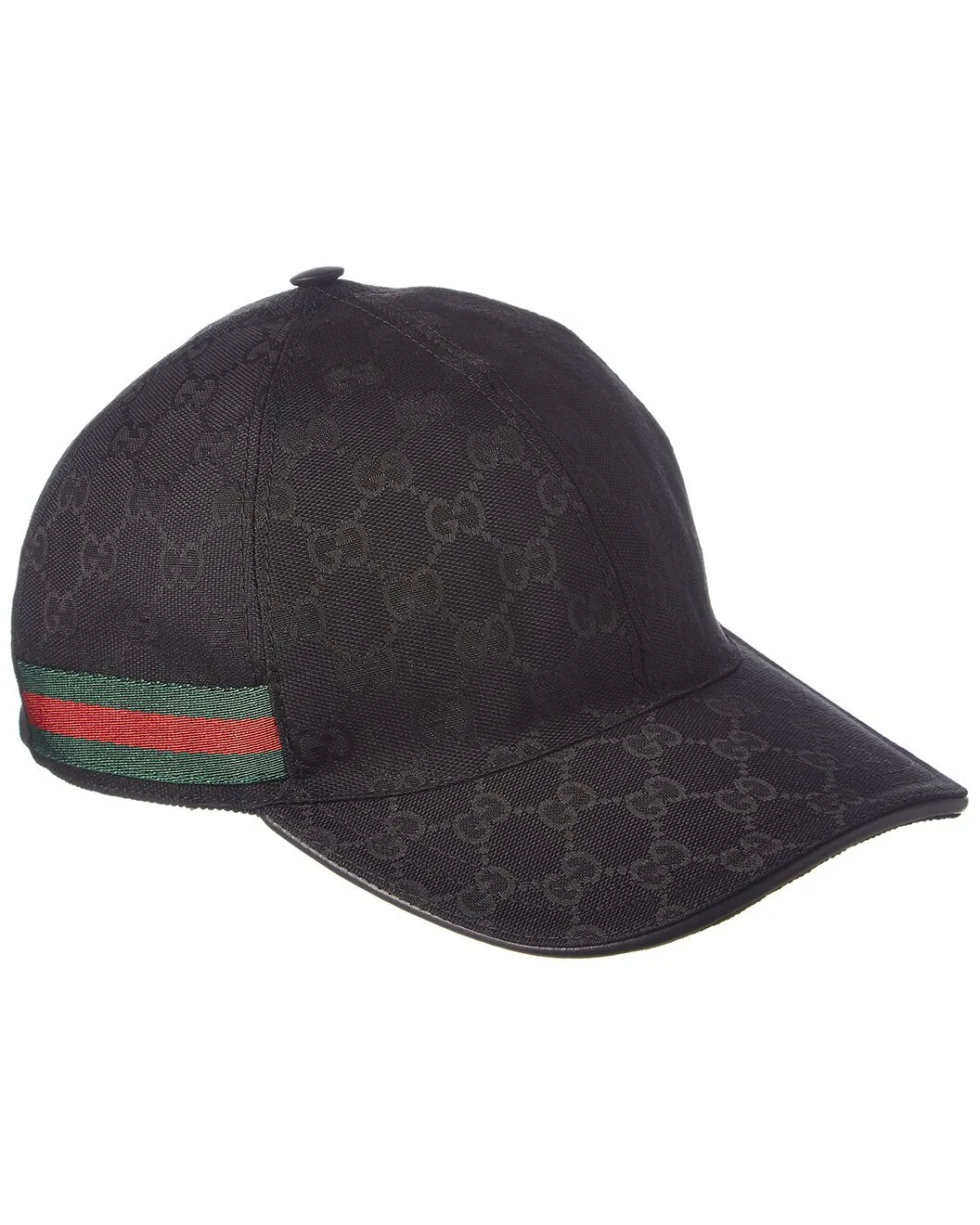 Gucci Original GG Web Canvas Baseball Hat - 1