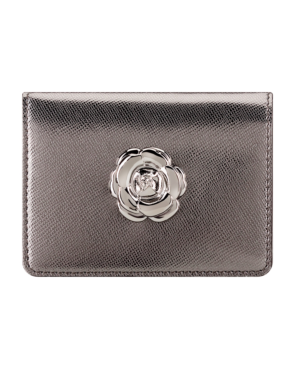 GUNMETAL CARD CASE - 1